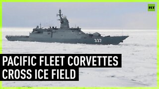 Pacific Fleet Corvettes Reach the Sea of Okhotsk