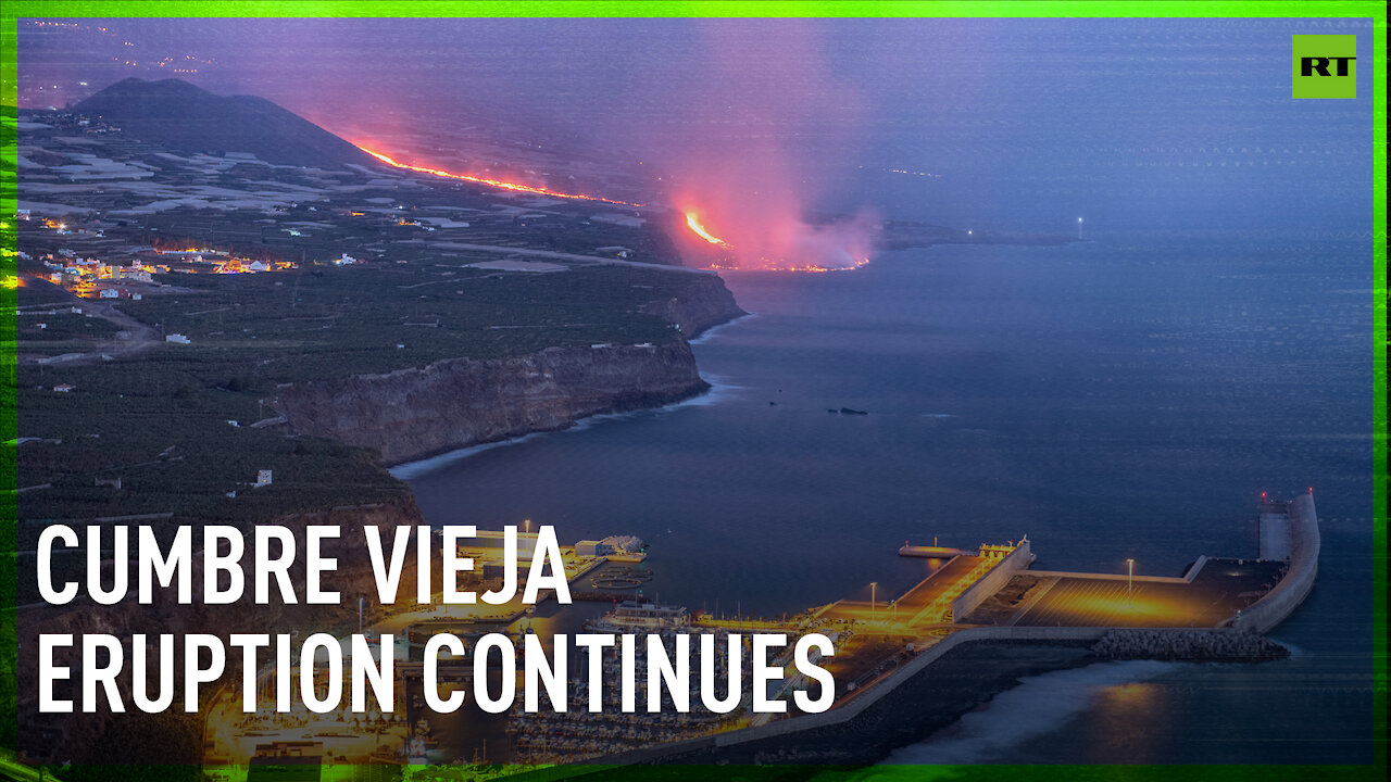 12th day of eruption | Lava, smoke billows from La Palma volcano as activity continues