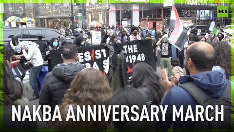 'Resisting the Nakba Since 1948' | Crowds call for Gaza ceasefire in NYC