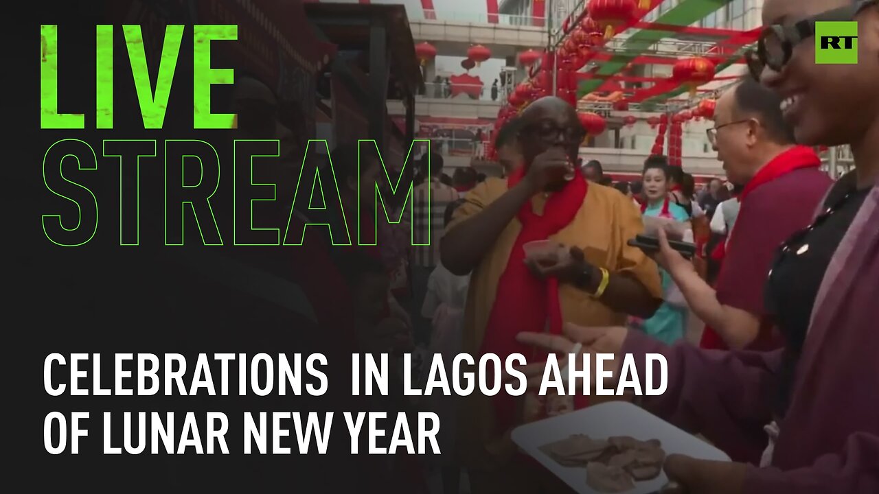 Festivities ahead of Lunar New Year celebrations in Lagos, Nigeria