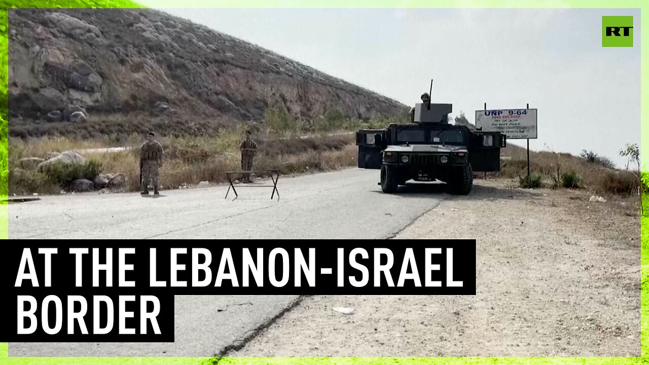 Lebanese, Israeli troops gather along shared border