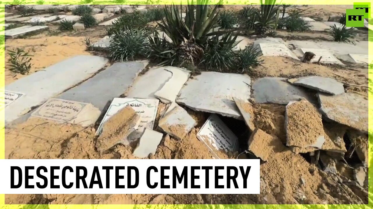 Destroyed graves discovered in southern Gaza