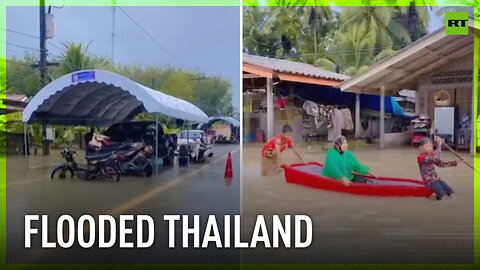 Devastating floods ravage southern Thailand after days of heavy rain‍‍