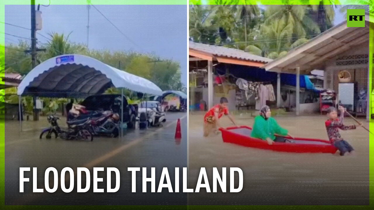 Devastating floods ravage southern Thailand after days of heavy rain‍‍