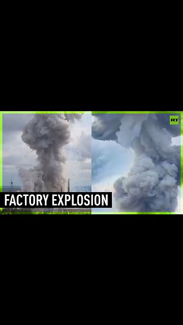 Powerful explosion hits factory in Moscow Region