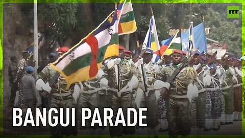 Bangui marks Independence Day with military parade