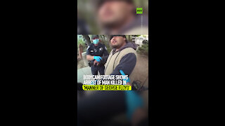 Bodycam footage shows arrest of man killed in 'manner of George Floyd'