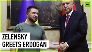 Zelensky welcomes Erdogan ahead meeting