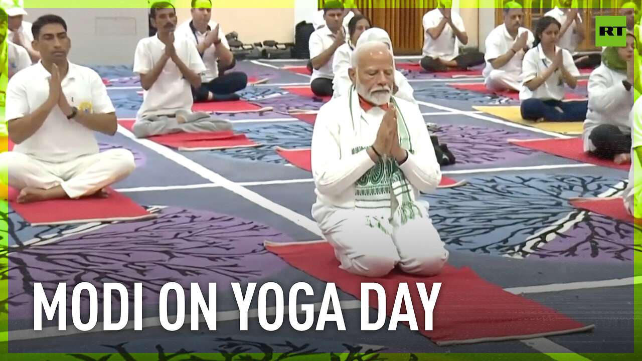 PM Modi celebrates 10th International Yoga Day