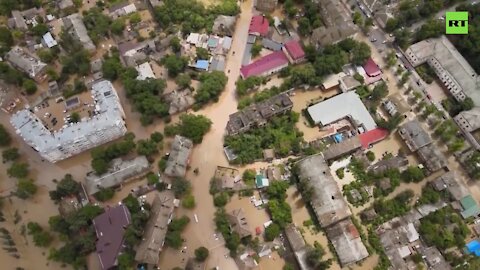 Severe floods hit Russia's Crimea region leaving 1 dead and 18 injured