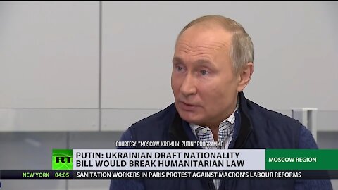 'Resembles theory & practice of Nazi Germany' | Putin slams Ukraine's 'race law' bill