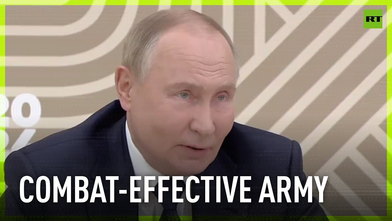 Russian army one of the most combat-effective, hi-tech armies in the world – Putin