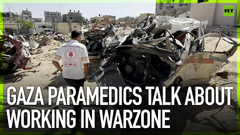 Gaza paramedics talk about working in warzone