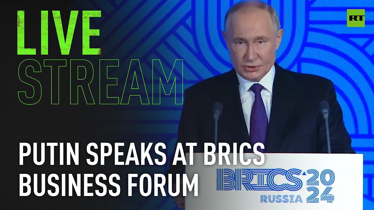 Putin speaks at BRICS Business Forum