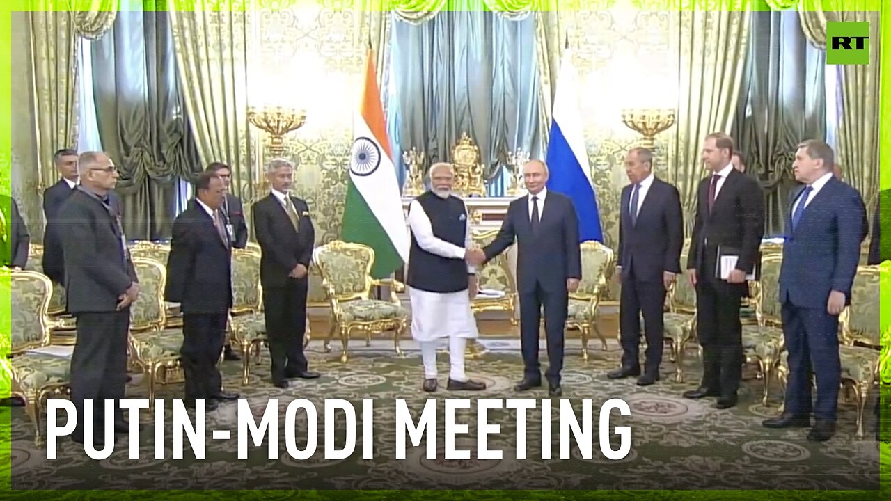 Putin, Modi hold talks in Moscow