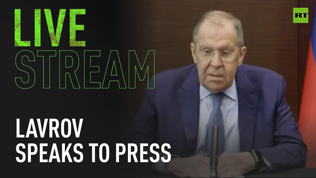 Lavrov speaks to media following Antalya Diplomacy Forum