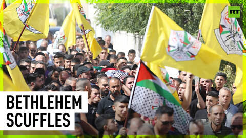 Tear gas flies, tires burn | Protesters clash with Israeli forces after 7yo's funeral