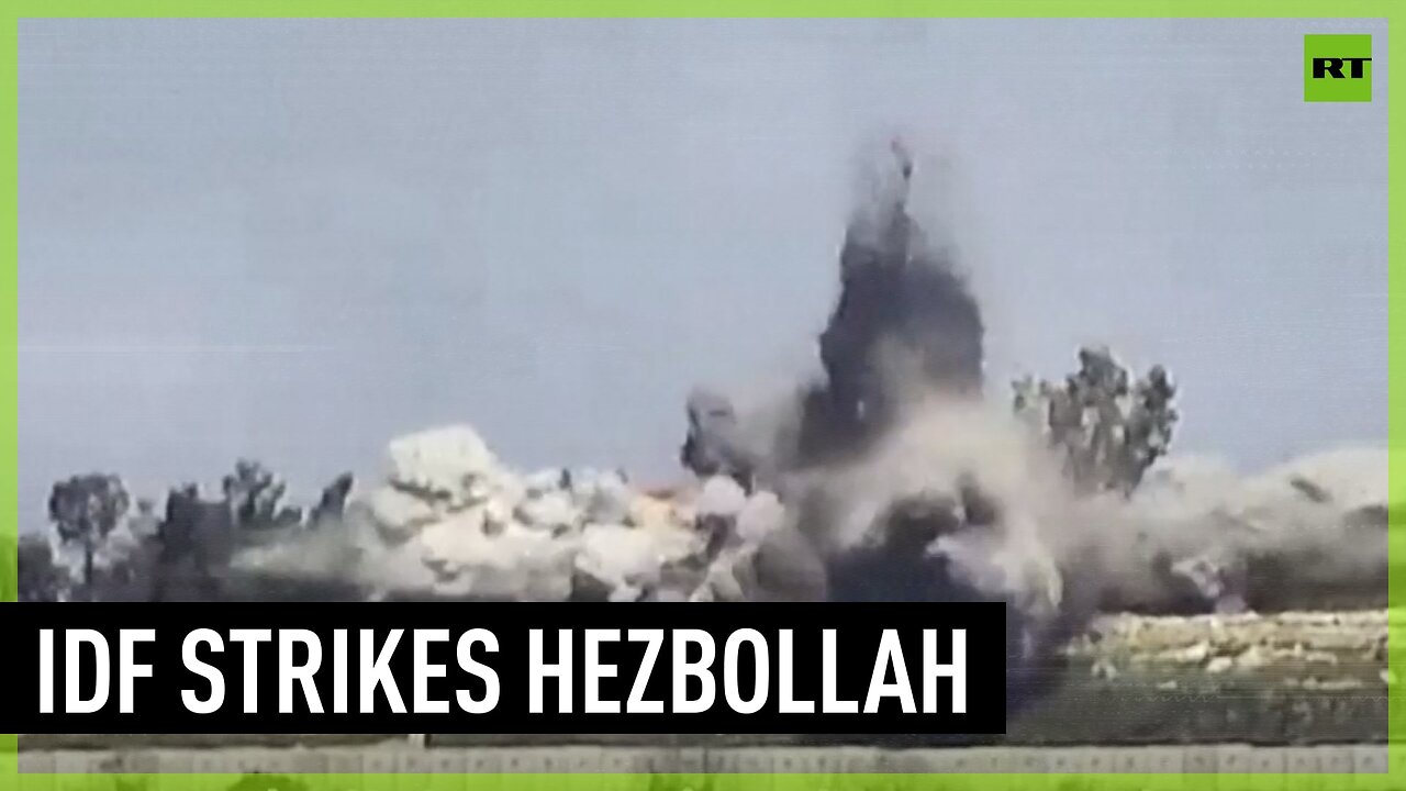 Hezbollah military compound hit by airstrikes - IDF