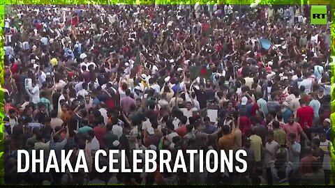 Bangladeshis rejoice as PM resigns