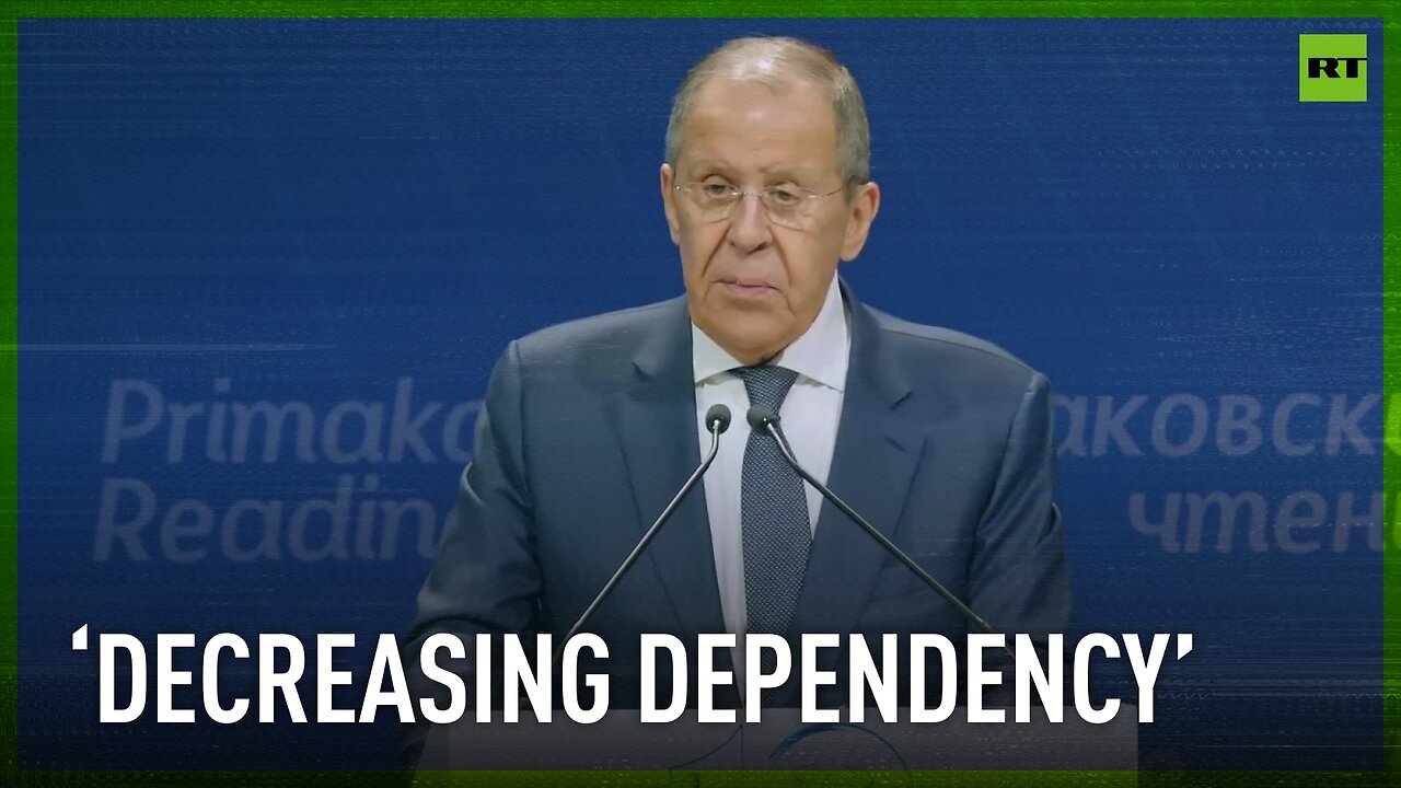 Many countries are ‘decreasing their dependency on the West’ - Lavrov