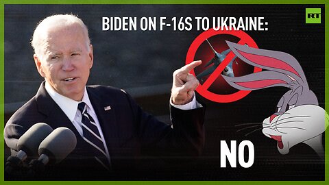 Biden on F-16s to Ukraine: ‘No’