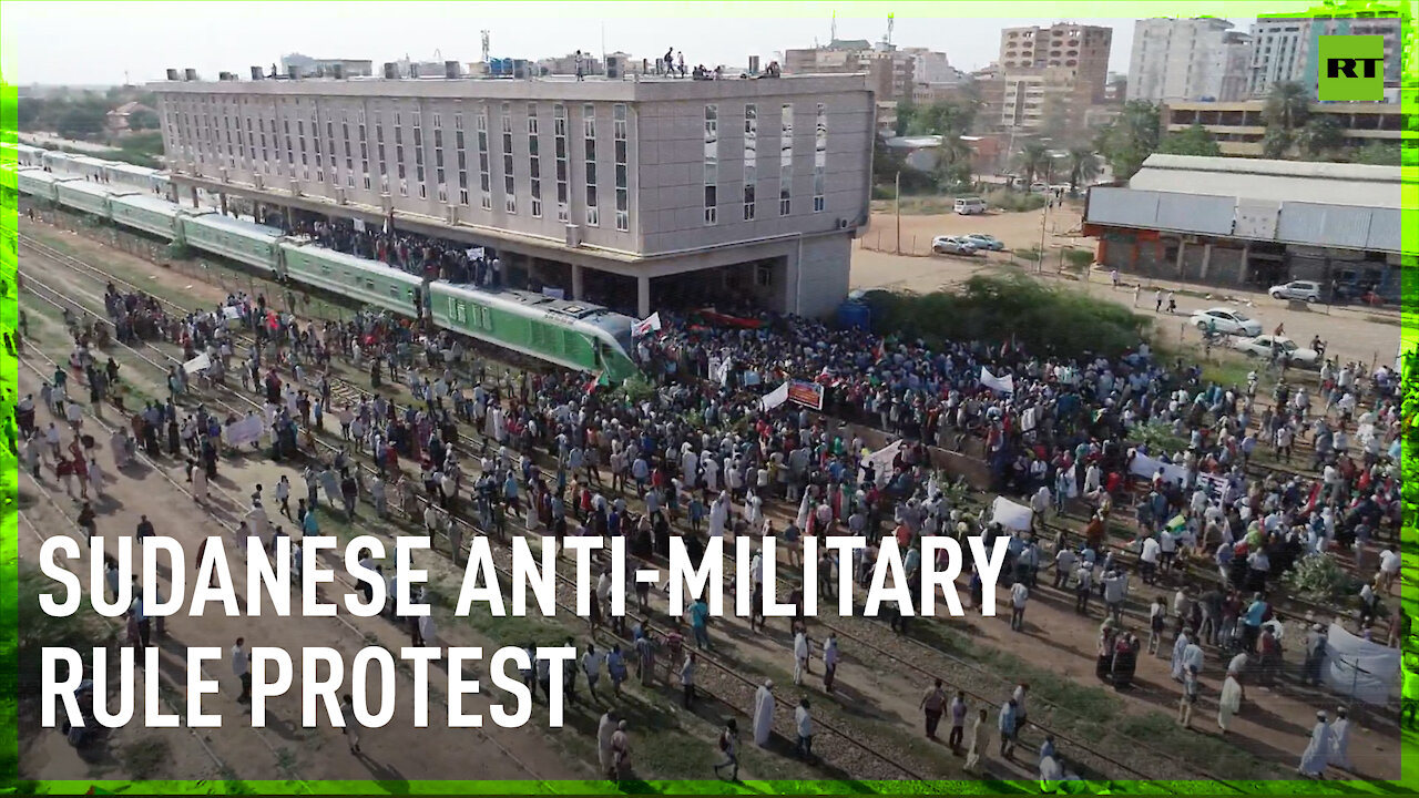 Thousands of Sudanese protest military rule in Khartoum