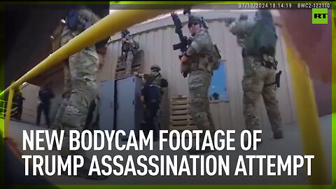 New bodycam footage of Trump assassination attempt
