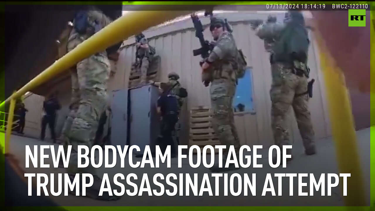New bodycam footage of Trump assassination attempt
