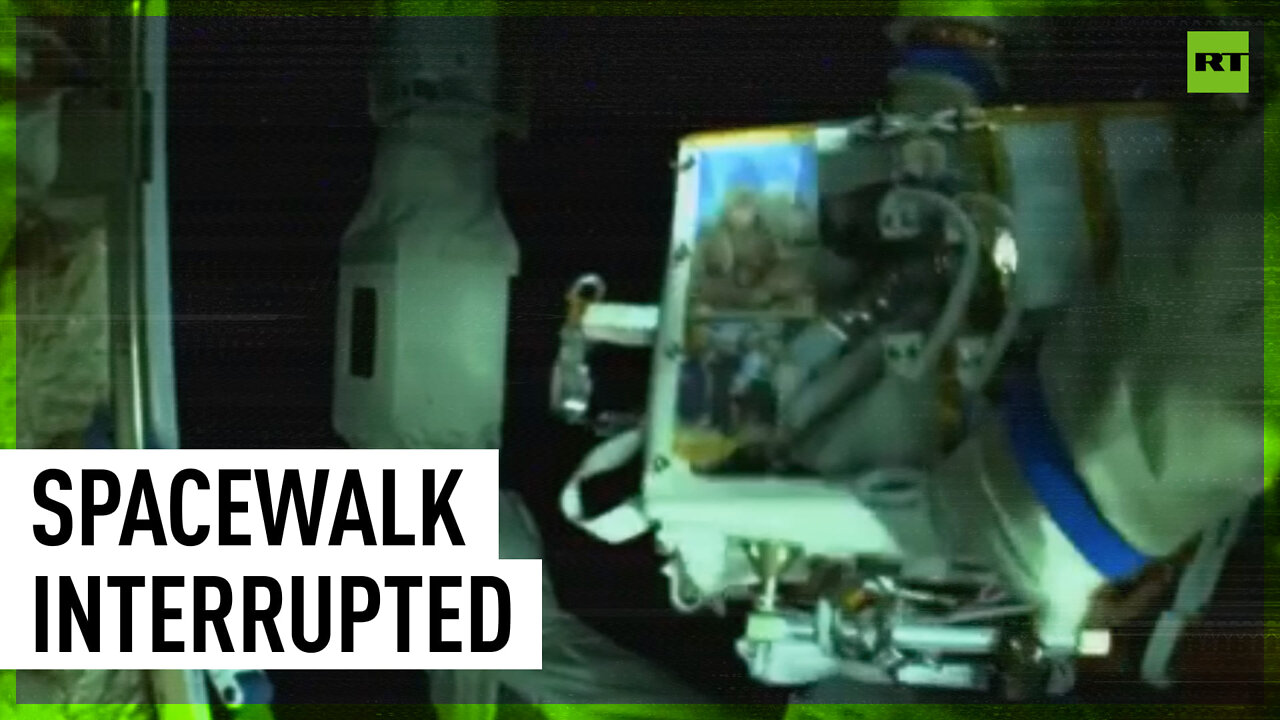 ‘Drop everything and go back’: Spacewalk cut short by suit malfunction