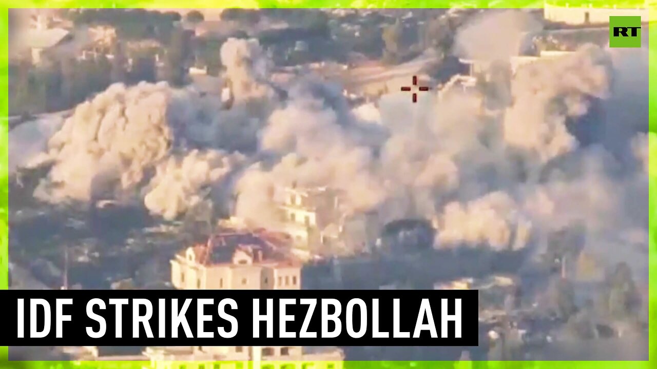 IDF fighter jets strike Hezbollah targets in southern Lebanon