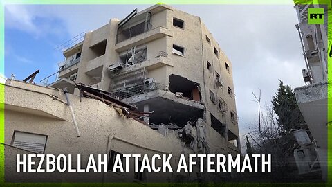 Hezbollah launches ~160 rockets at Israel, damaging residential building