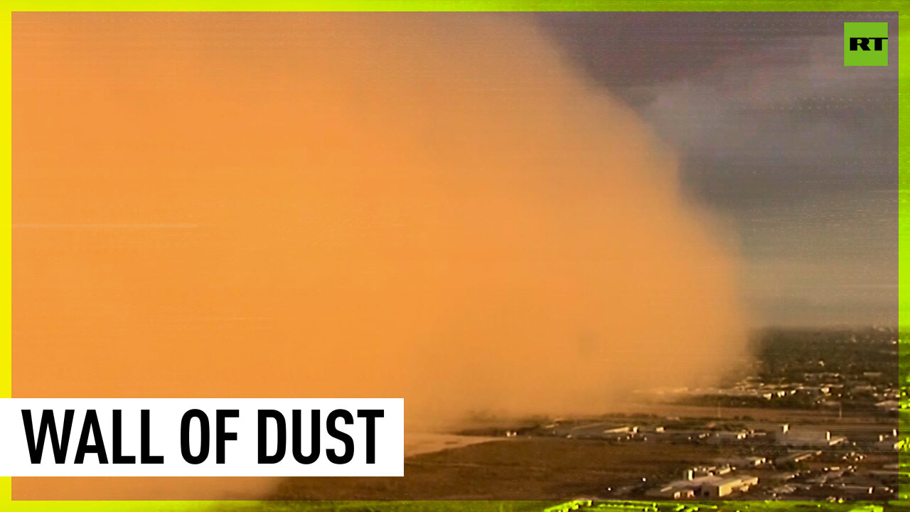 Massive dust storm creeps through city in Arizona