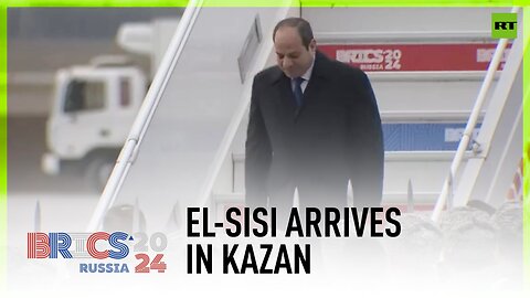 Egyptian President El-Sisi arrives in Russia for BRICS Summit