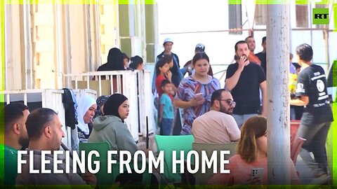 Lebanese flee to war-torn Syria for safety amid IDF bombing