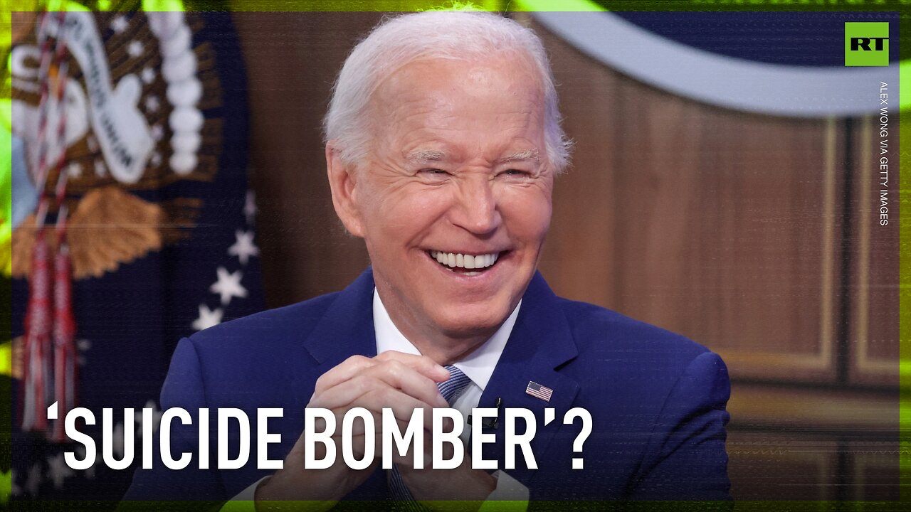 'Biden is like a suicide bomber at this point' – ex-CIA analyst