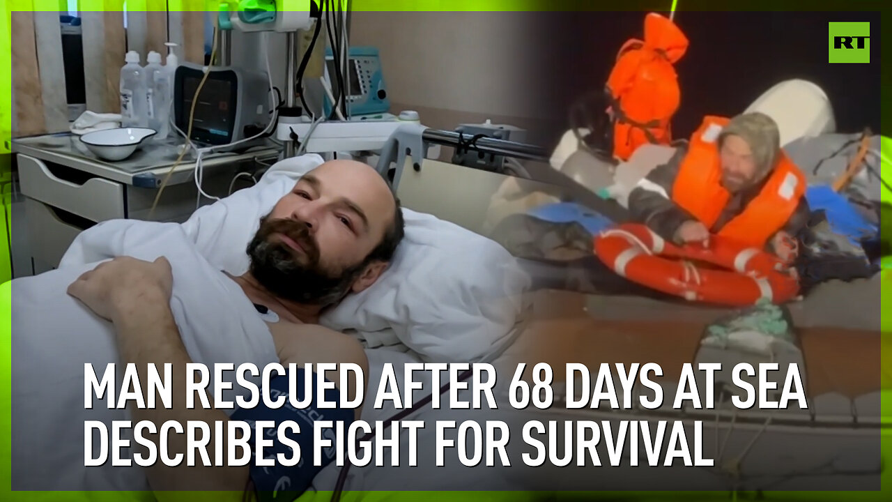 Man rescued after 68 days at sea describes fight for survival