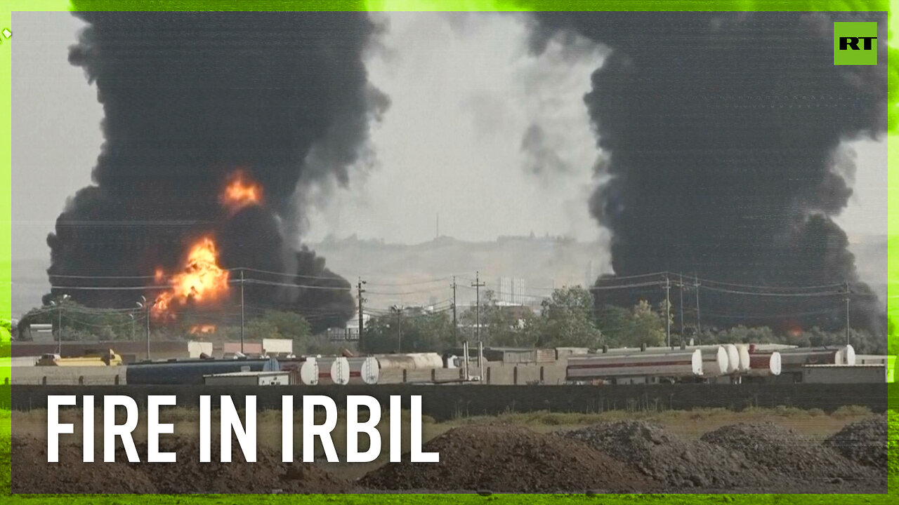 Enormous fire breaks out at oil refinery in Iraq