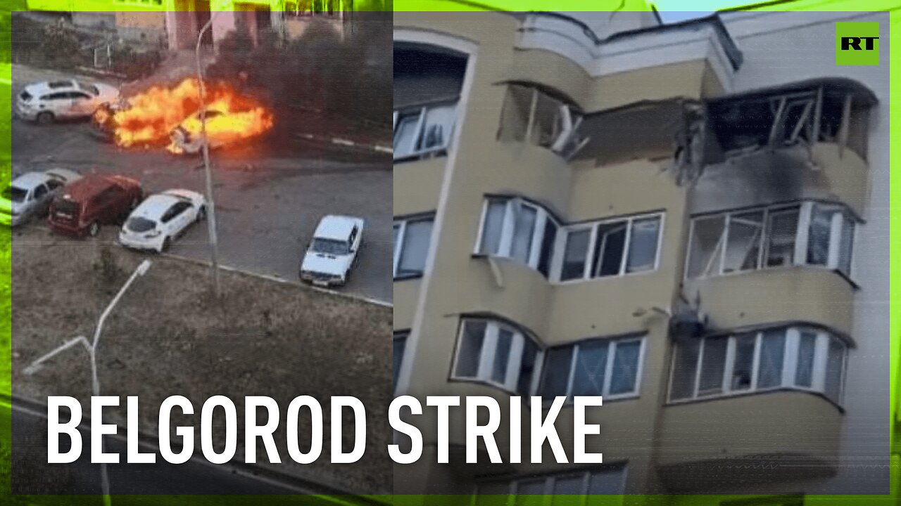 8 civilians injured in Ukrainian strike on Belgorod