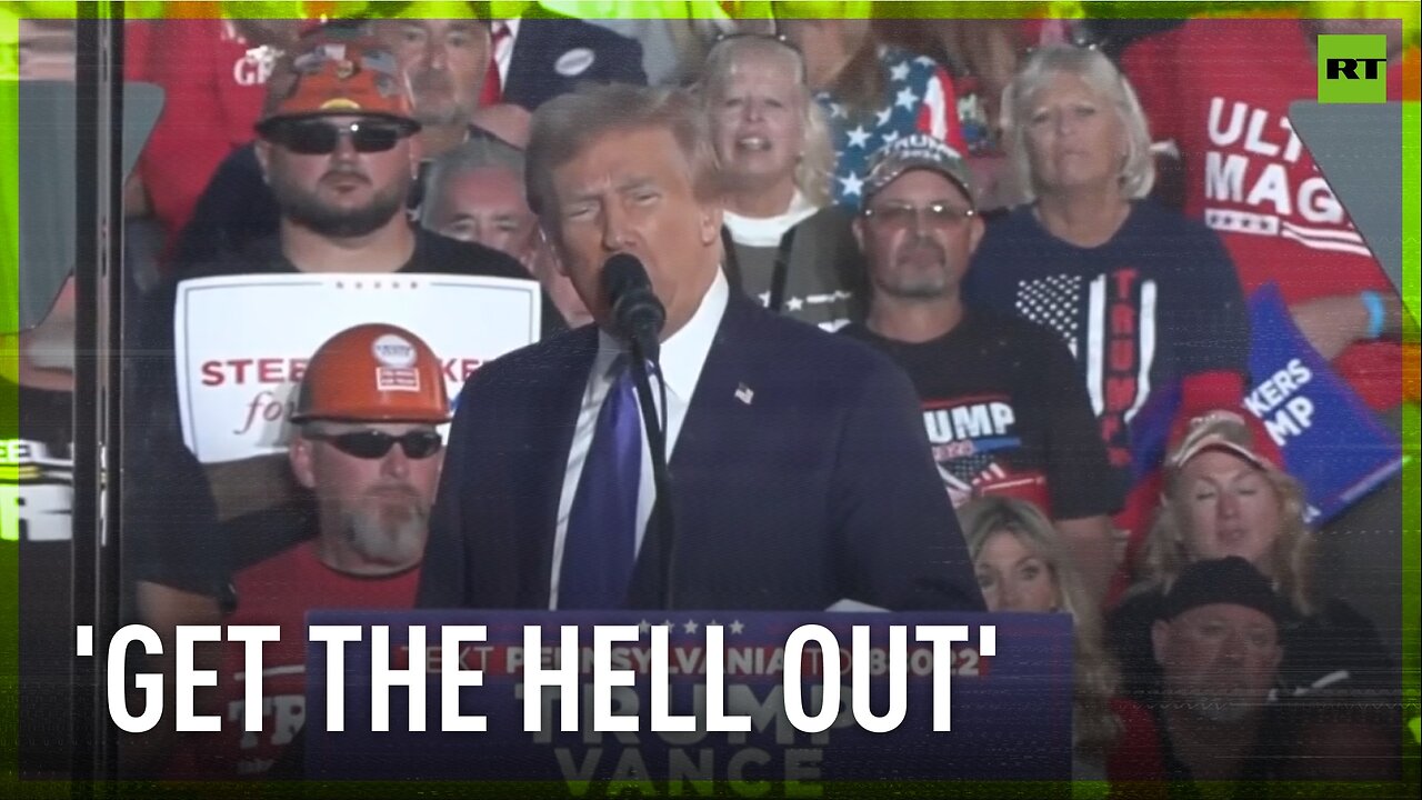 'You're a sh*t VP!' | Trump spouts insults at Harris during Pennsylvania rally