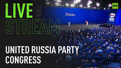 Putin attends 21st United Russia party congress