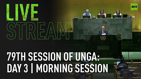 79th session of UNGA: Day 3 | Morning Session