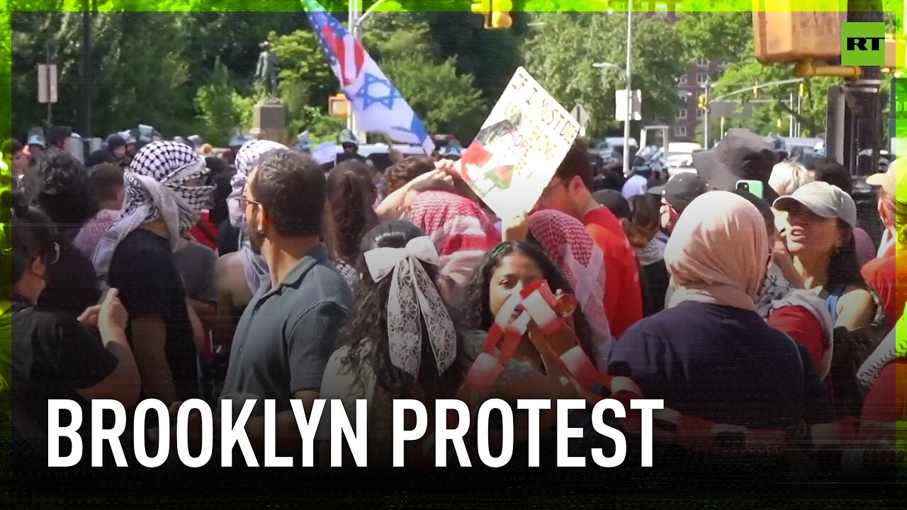 Pro-Palestine protesters rally in NYC