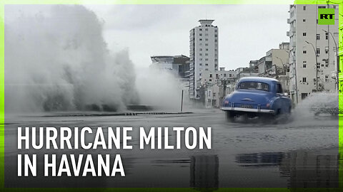 Hurricane Milton’s tail hits Cuba