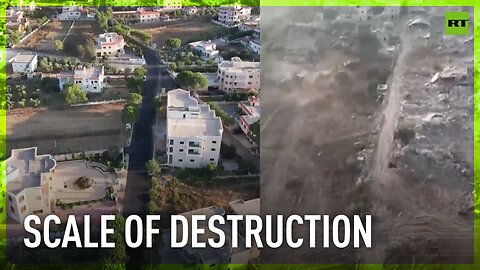 Lebanon’s Yaroun: Before and after hostilities