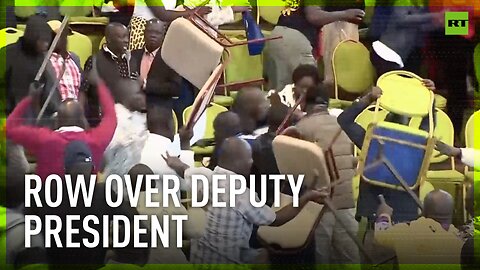 Chairs fly at violent Kenyan public forum