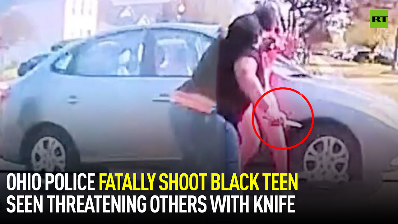 Ohio police fatally shoot black teen seen threatening others with knife