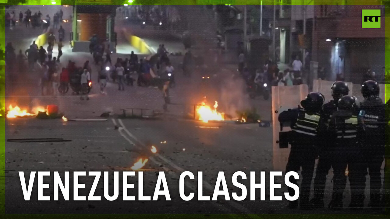 Clashes break out on streets of Caracas following election