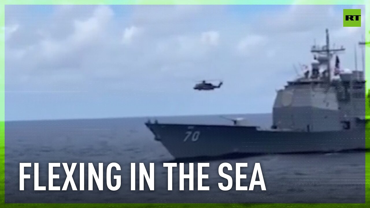 US, Australia, Canada, Philippines stage naval and air maneuvers in South China Sea