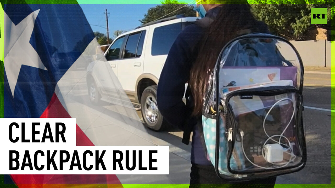 Texas school implements clear backpacks to stop school shootings