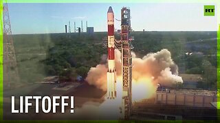 European satellites launched into orbit from India